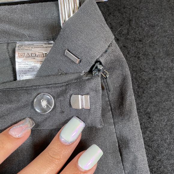 Banana Republic Women Pants Gray Curvy Devon Legging High Rise Stretch 10 - Picture 6 of 12